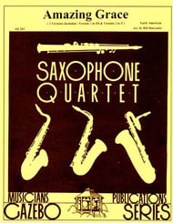 cover AMAZING GRACE SAXOPHONE QUARTET cover